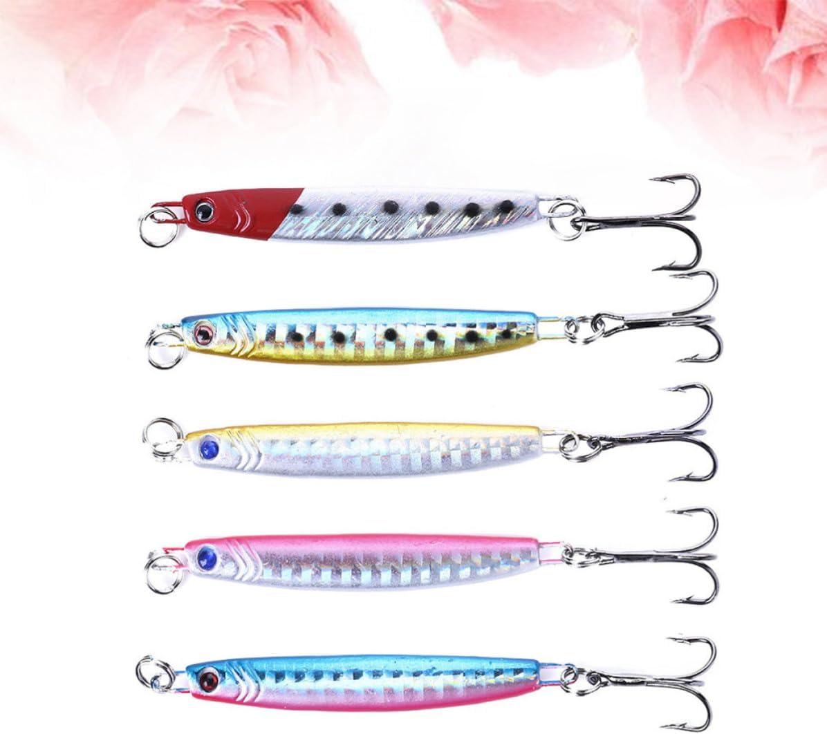Metal Jigs Fishing Lures CM 5pcs 12g for Saltwater and Freshwater image 4