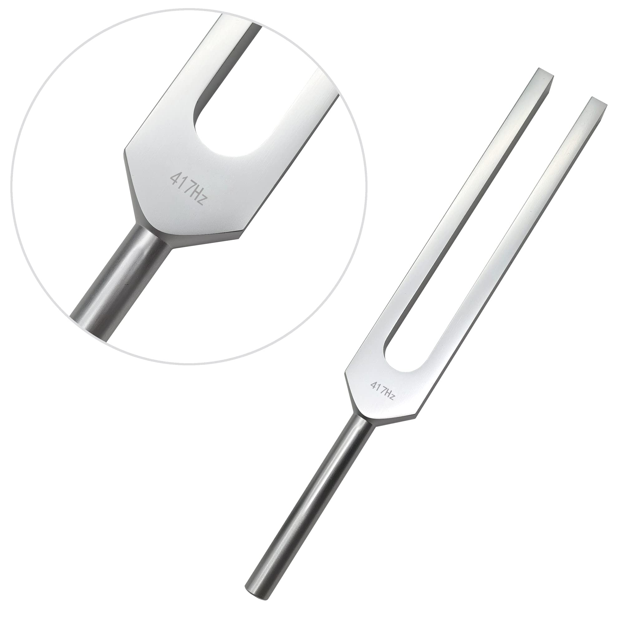 Stimmgabel 417 Hz Stimmgabel Chakra für DNA-Reparatur Heilung Stimmgabeln Klangheilgabel Aluminiumlegierung Professionelles Stimmgabel Instrument