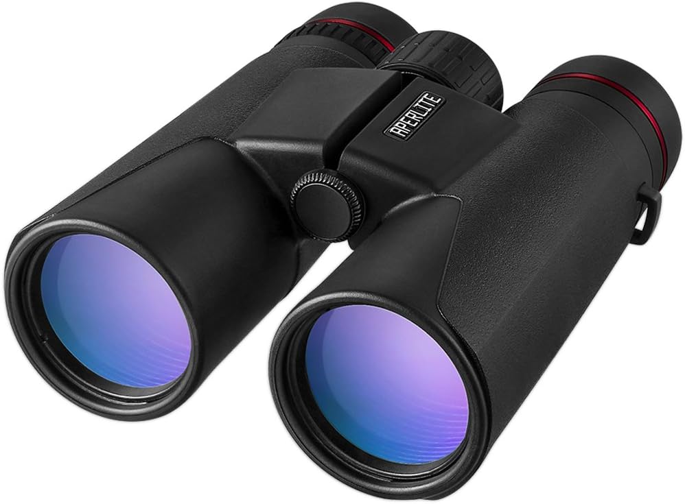10x42 Binoculars for Adults Compact with BAK-4 Prisms for Hunting/Bird Watching