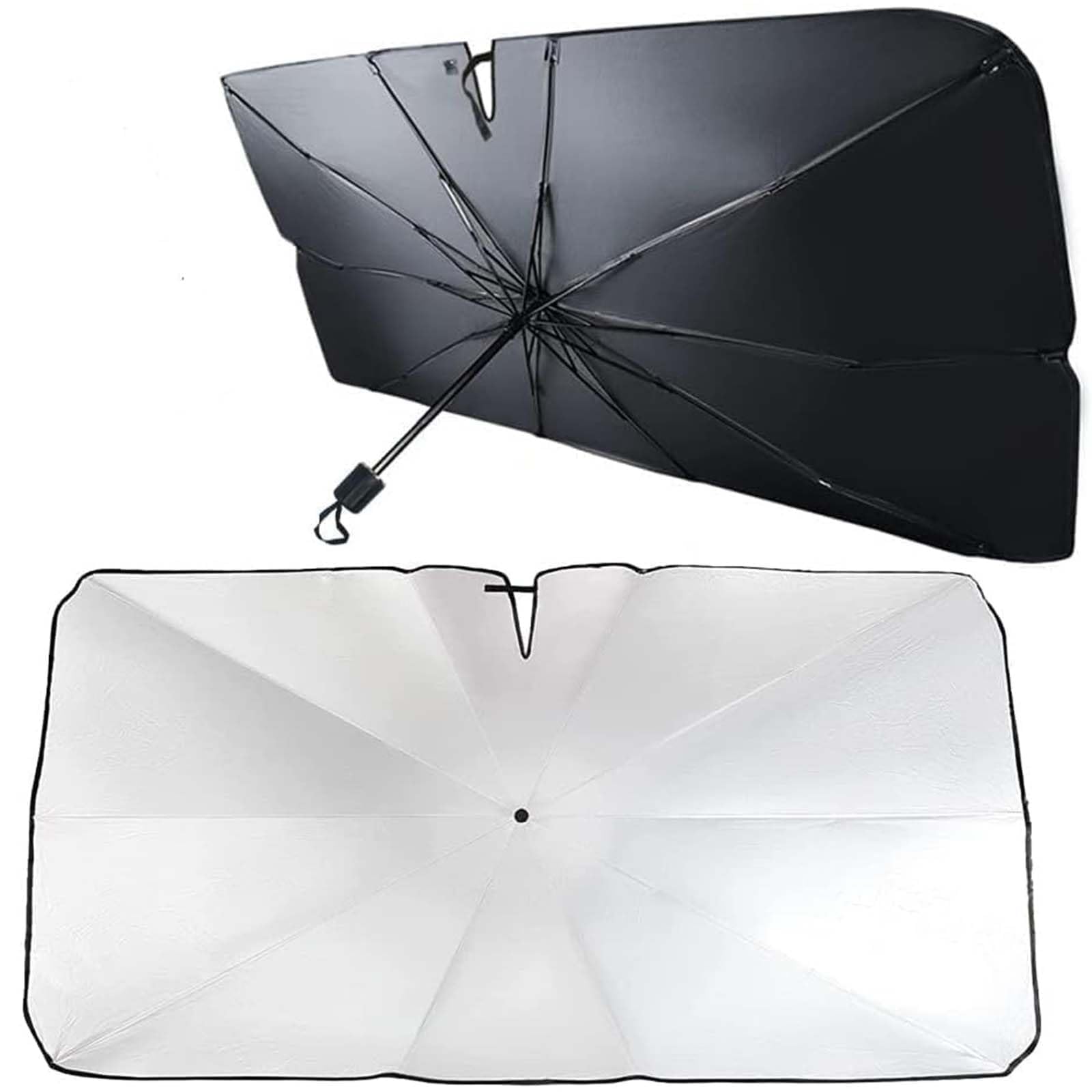 RMWFRFGFU Car Sun Shade Umbrella, for Hyundai Tucson NX4 / Hybrid/N-Line Front Windshield Cover,Foldable UV Block Heat Insulation,Anti-Scratch Bendable Shaft