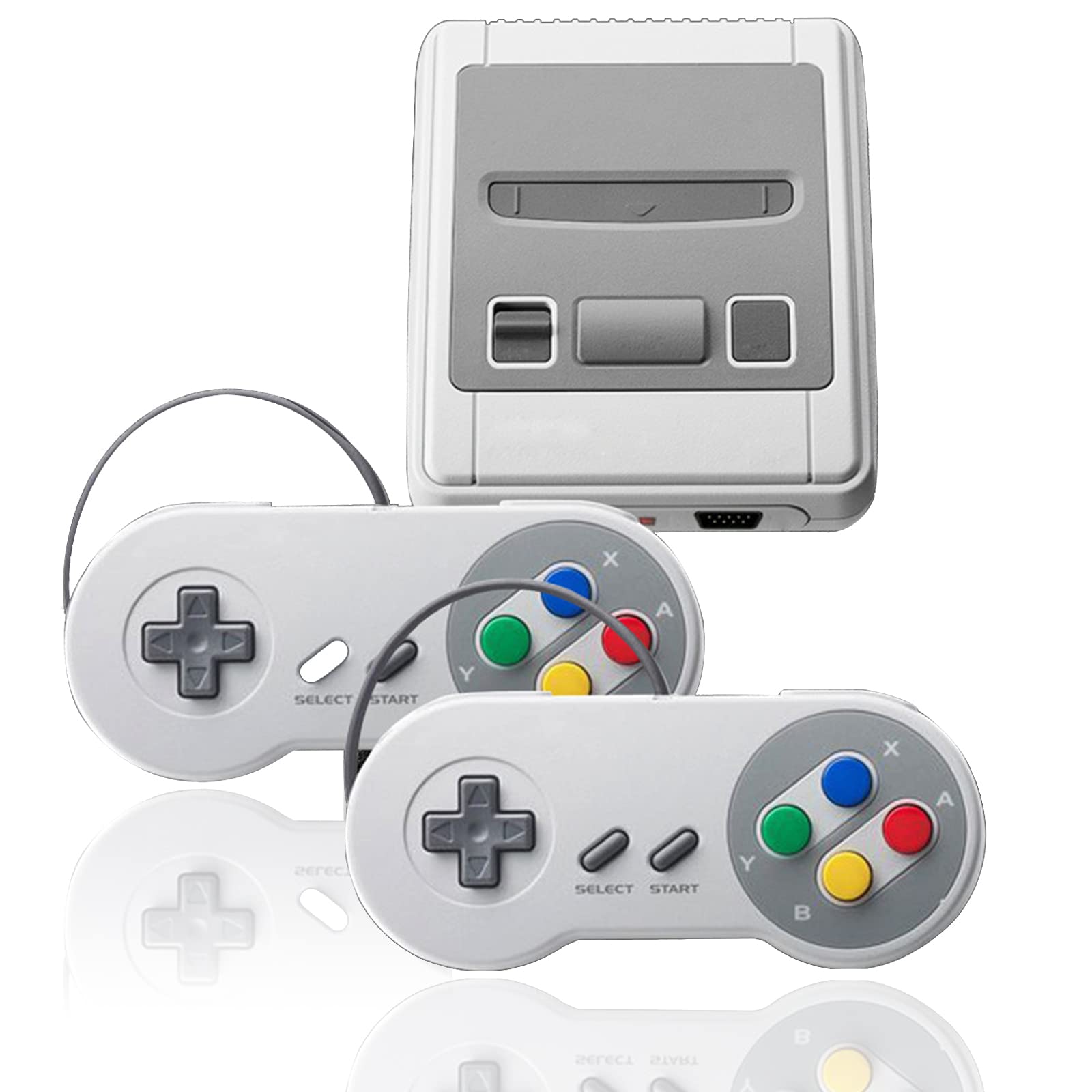 Amazon.com: etro Game Console (New Model), Classic Handheld Video Game  Console, Built-in 620 in 1 Classic Video Games- AV Output and Play with 2  Controllers for Kids and Adults, Birthday Gift.… :