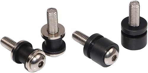 Miniatura 7 de Kits de hardware de acoplamiento desmontable de 4 puntos para motocicletas Compatible con modelos Harley Fat Boy FLFB, FXBR, FLFBS y FXBRS 2007-2023