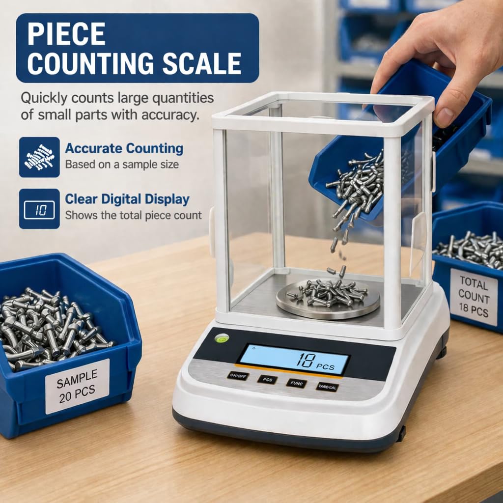 Lab Analytical Balance - 0.001g Precision Scale -4 Lab Analytical Balance - 0.001g Precision Scale -4