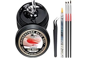 15ML No Wipe Rhinestone Glue Gel for Shimmering Nail Art