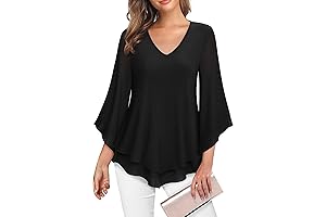 Double-Layer Mesh Tunic Tops, the Perfect Solution for Hiding Your Tummy