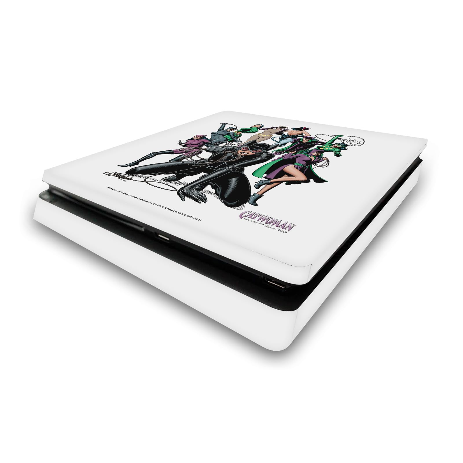 Skin Vinyle PS4 Slim Batman DC Comics Autocollant Console Head Case Designs - 7