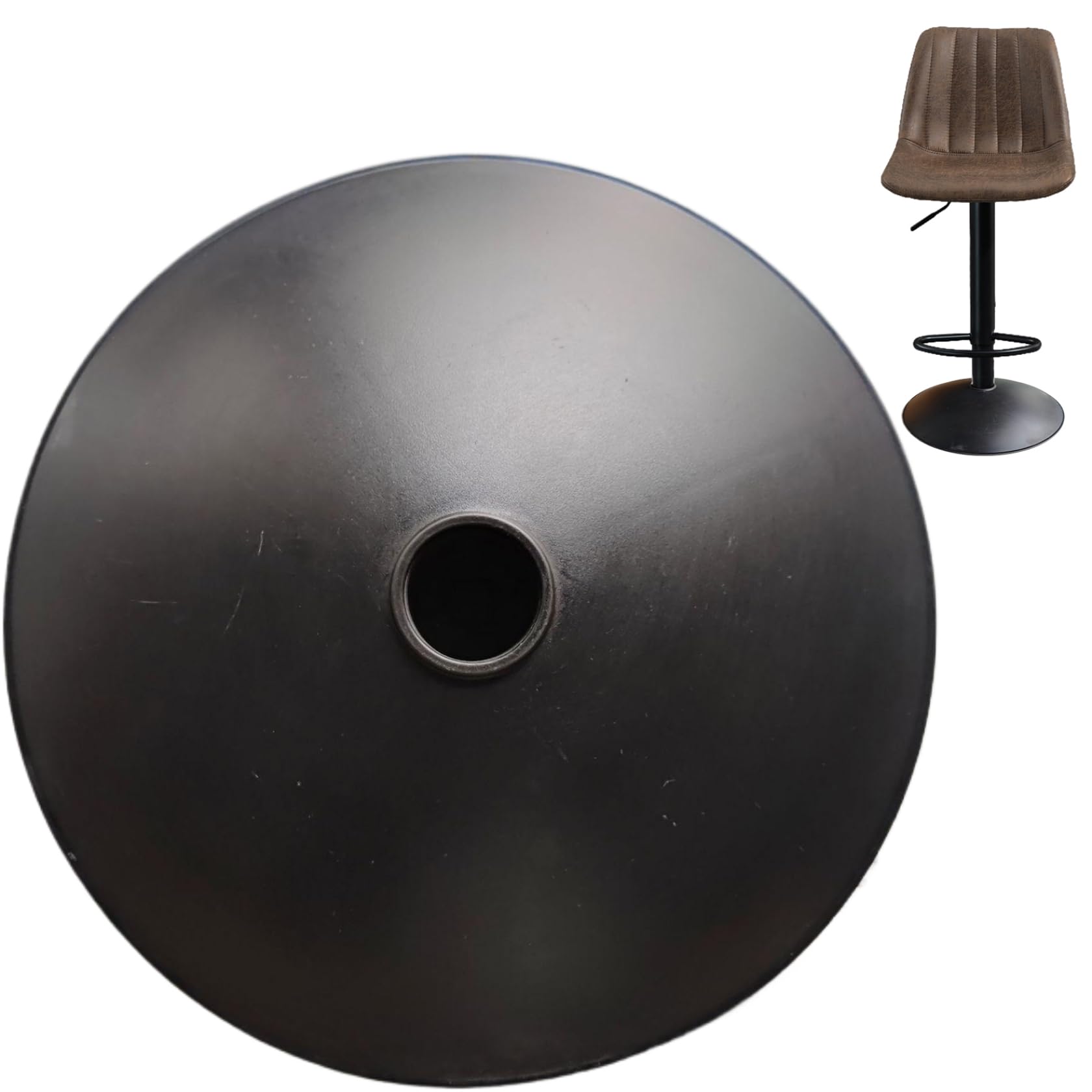 Pièces de rechange pour tabouret de bar pivotant afin de réparer un pied cassé