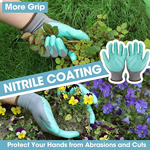 WORKPRO-Aluminum-Garden-Tool-Set-4PCS-Heavy-Duty-Hand-Garden-Tools-with-Box-Include-Trowel-Rake-Pruner-Garden-Gloves-Garden-Gifts