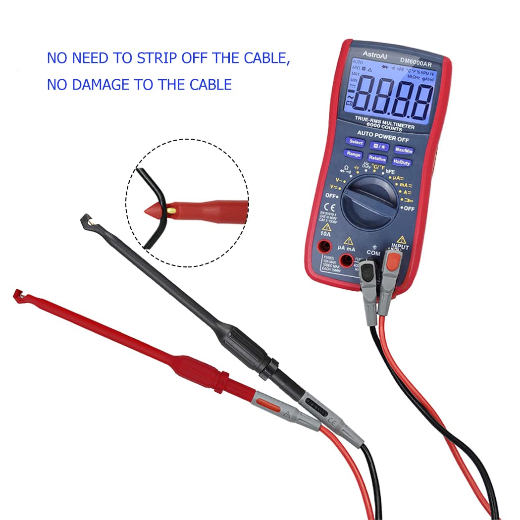 Kit De Cables De Prueba De Diagnóstico Automotriz, 92 Piezas De Cables De Prueba De Multímetro