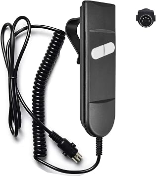 Lift Chair Remote Replacement,2 Button 5 pin Recliner Remote Hand Control for Electric Power Lift Sofa Chair or Power Recliner Hand Control,Compatible for Most Lift Chair Brands.