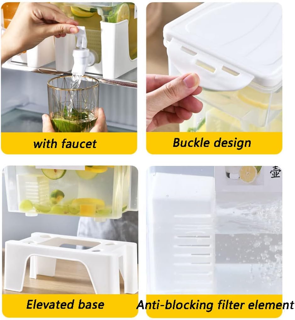 ボックス様　M 冷蔵庫用ドリンクディスペンサー 栓付き プラスチック飲料