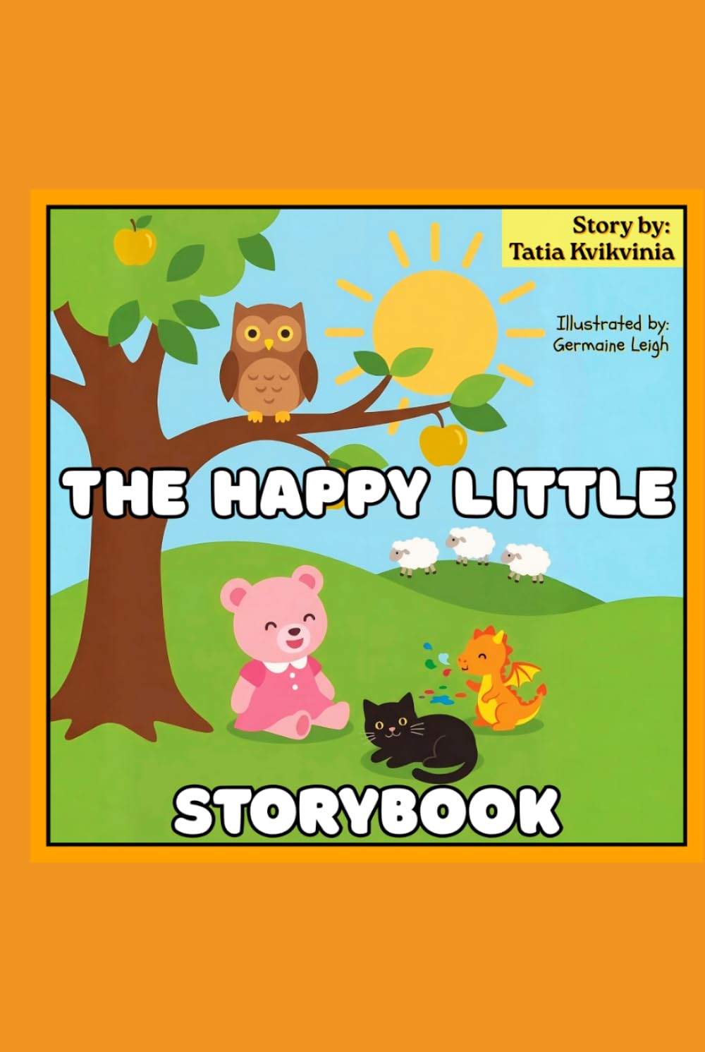 The Happy Little Storybook: Children's book with colorful illustrations