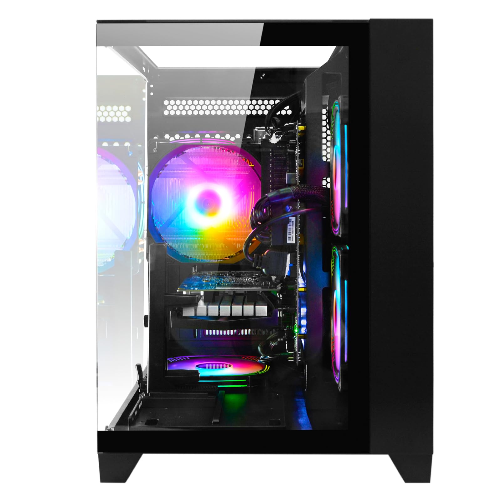 LXZ Gaming PC Desktop - Ryzen 5 5500 | GeForce RTX 3050 6GB | 16GB