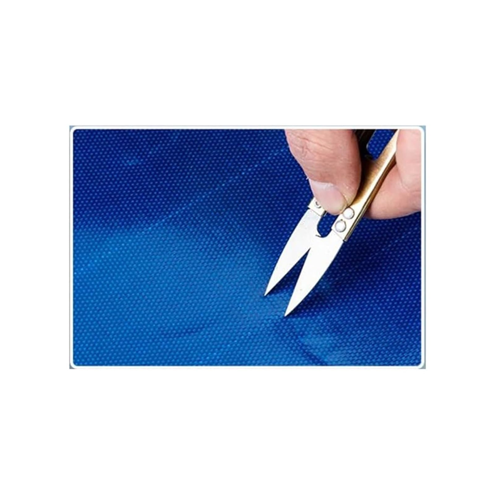 Piscina sobre el suelo para exteriores, resistente al agua, protección UV, ideal para uso doméstico, 300 x 200 x 50 cm (azul) tela reforzada