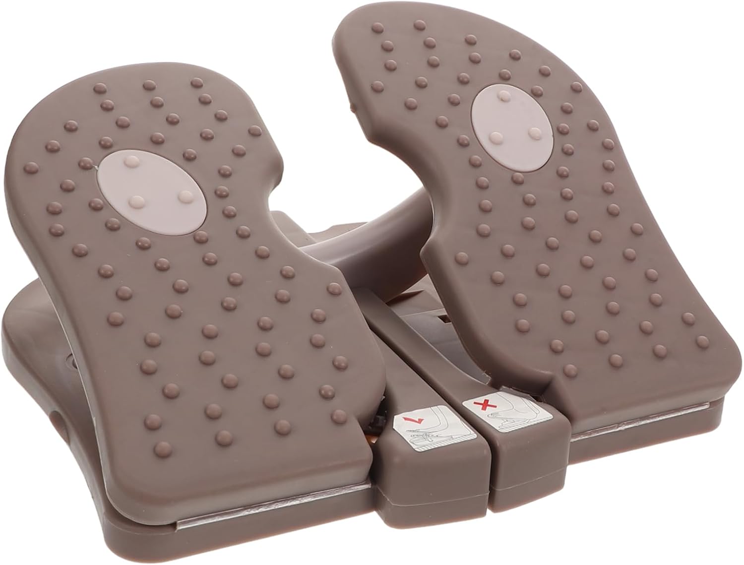 VICASKY Mini Stepper for Home Fitness Compact Leg Muscle Toning Machine Quiet Indoor Workouts Aesthetic Design for Exercise and Coffee