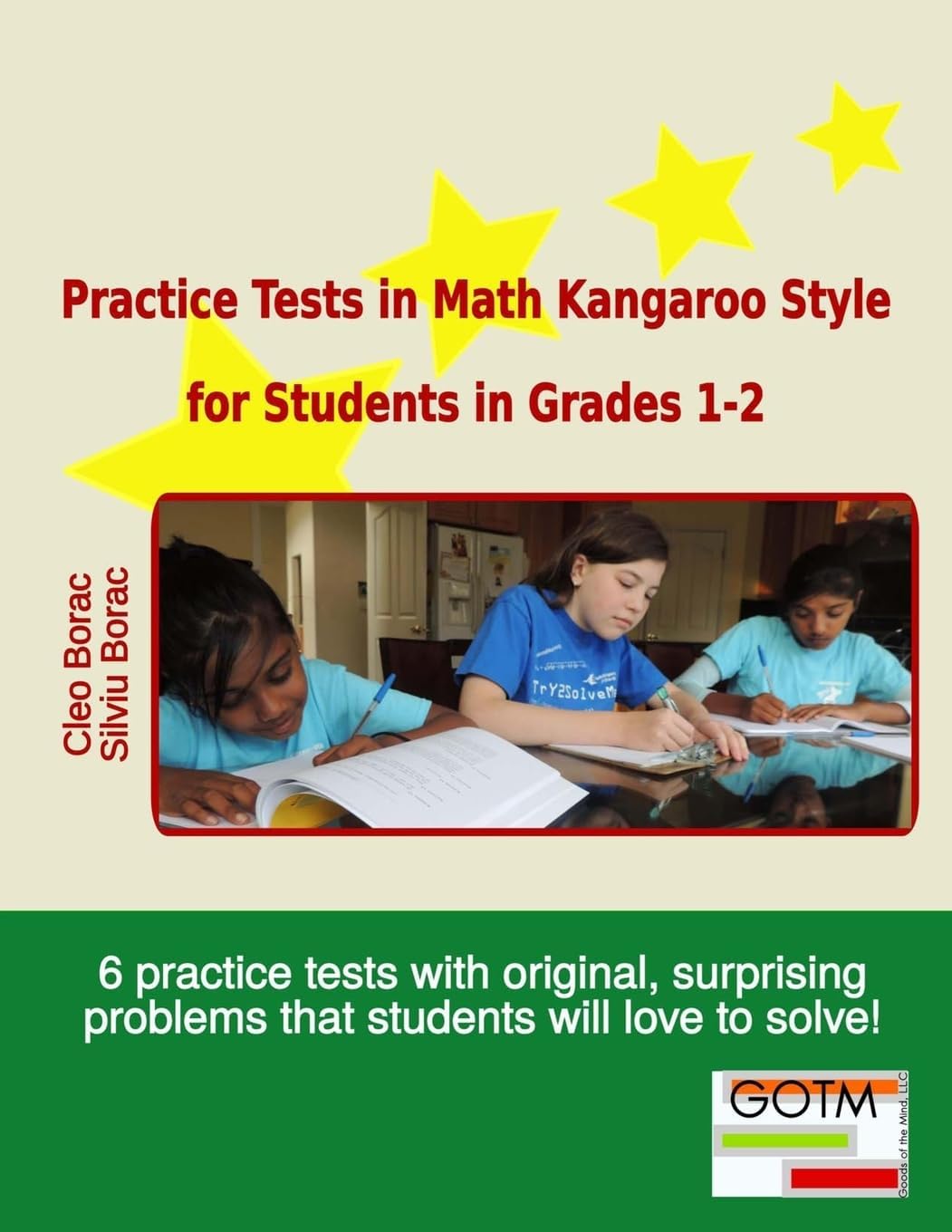 Practice Tests in Math Kangaroo Style for Students in Grades 1-2 (Math Challenges for Gifted Students)