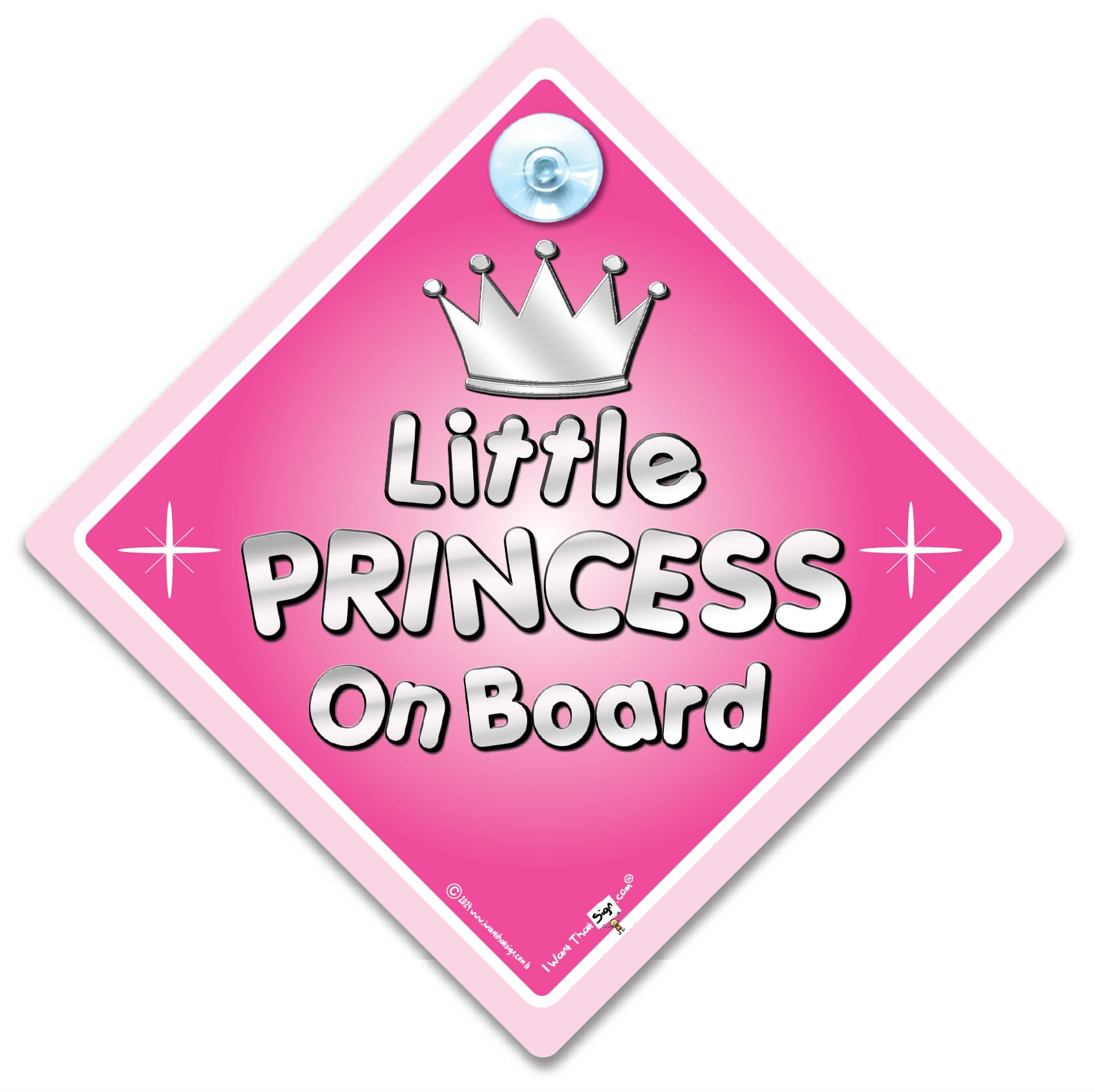 Little Princess on Board Sign, Grandchild on Board Sign, Baby On Board Sign, Baby On Board Car Sign