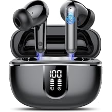 AI Translation Earbuds Real Time with Audio/Video Calls,164 Languages Translator Earbuds with 6 Translation Modes, 3-in-1 Bluetooth 5.4 Translating Headphones,60H Playtime for Travel/Business/Learning