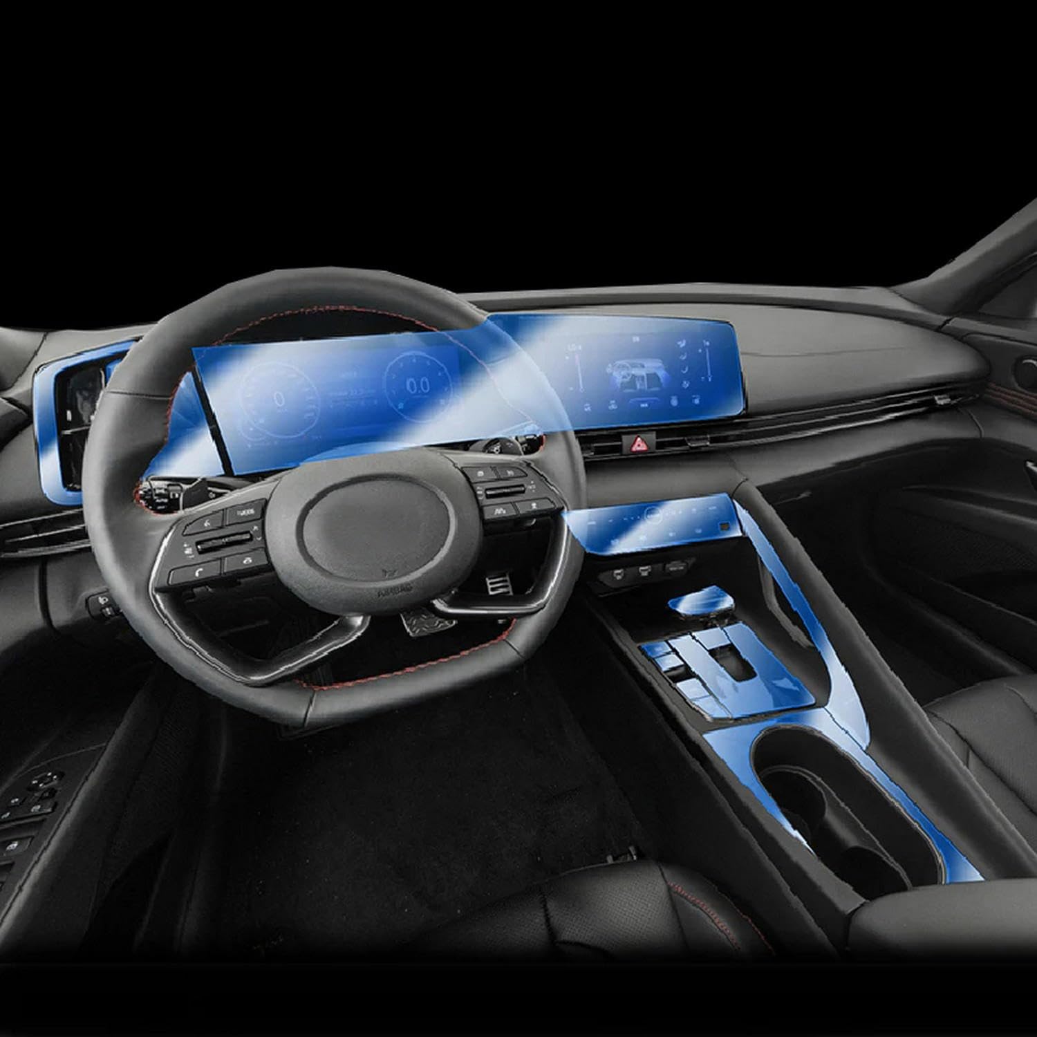 Film protecteur TPU pour Hyundai Elantra 2021-2023 protection d'habitacle de voiture