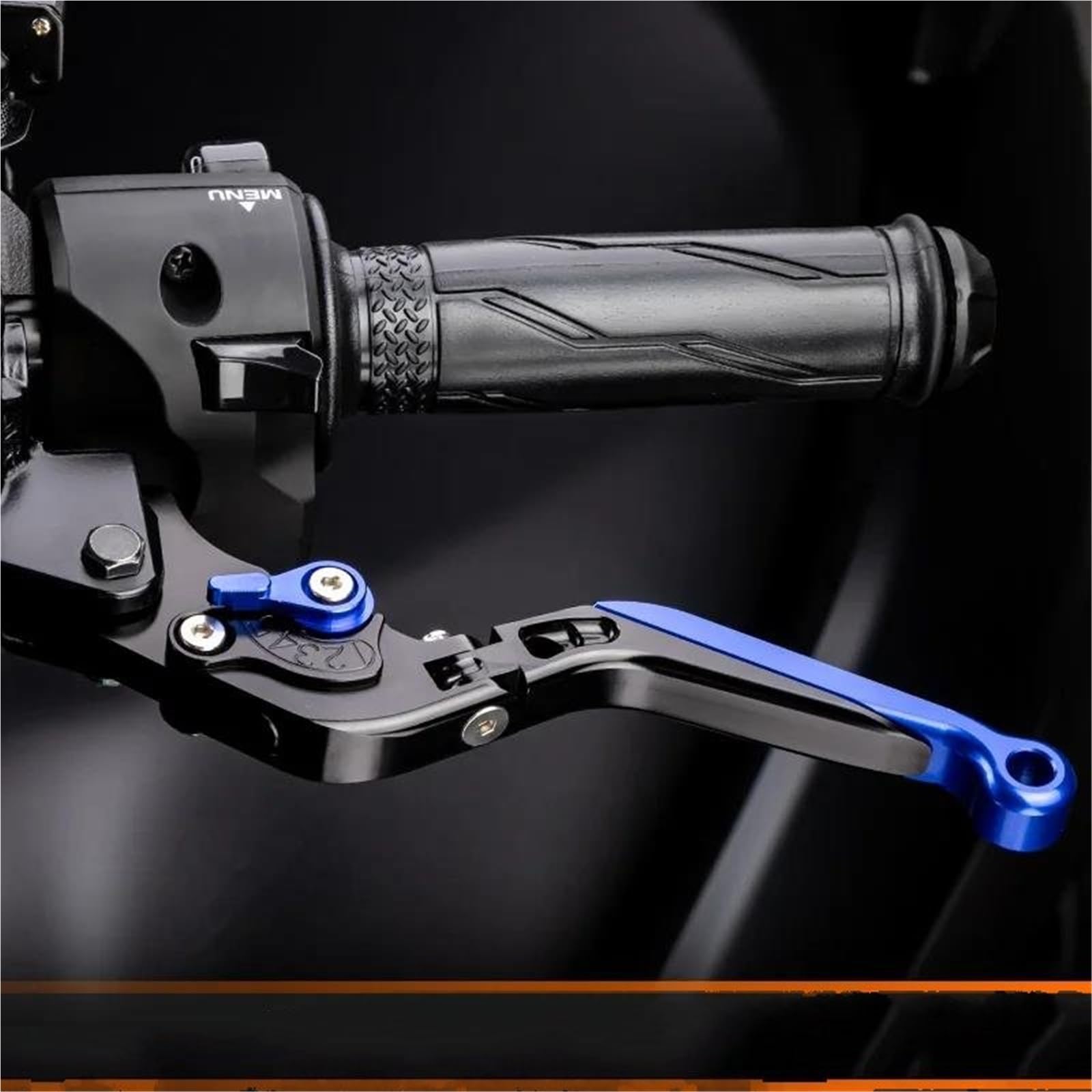 Bremsgriff Kupplungs- Und Bremshebel Für Yamaha NMAX160, NMAX155 NMAX125 (2015–2025) – Verstellbar, Ausziehbar Klappbar Aluminiumlenker Einstellbare Brems kupplungshebel(Farbe18)