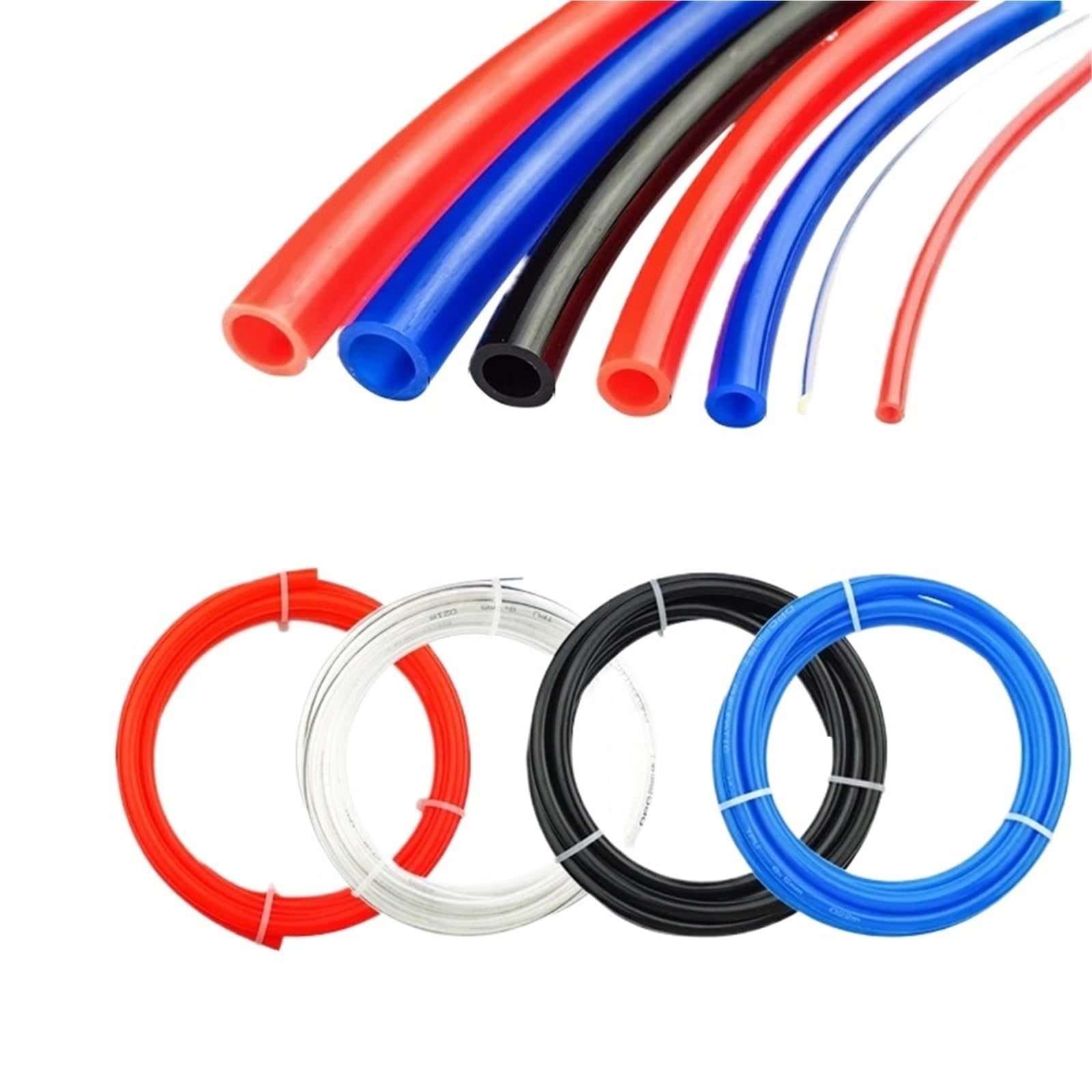 Tubo pneumatico ad alta pressione (trasparente 5M, 6x4mm)