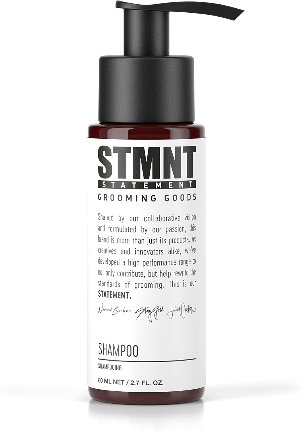 STMNT STATEMENT GROOMING GOODS Shampoo | With Activated Carbon & Menthol | Effectively Removes Product Deposits | Free from Sulphates (SLS STMNT STATEMENT GROOMING GOODS Shampoo | With Activated Carbon & Menthol | Effectively Removes Product Deposits | Free from Sulphates (SLS
