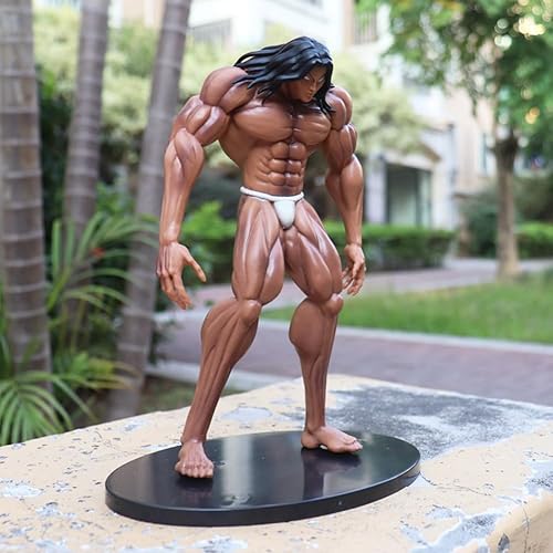 Miniatura 3 de QAHEART Figura de encurtido de anime, modelo de estatua de 9.1 in, postura de lucha, figura de acción, decoración de escritorio para fanáticos