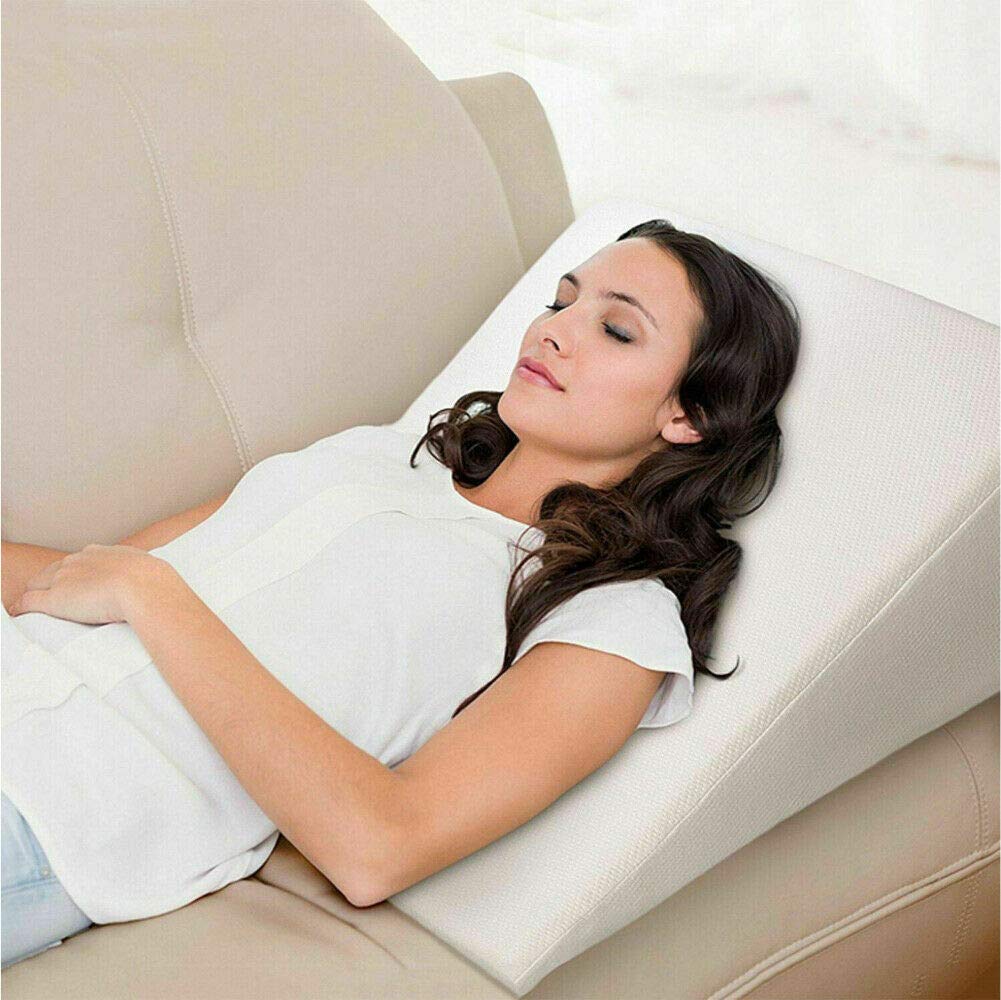 Buy Home Flair Contour Or Wedge Shape Memory Foam Leg Pillow, Aids Pain