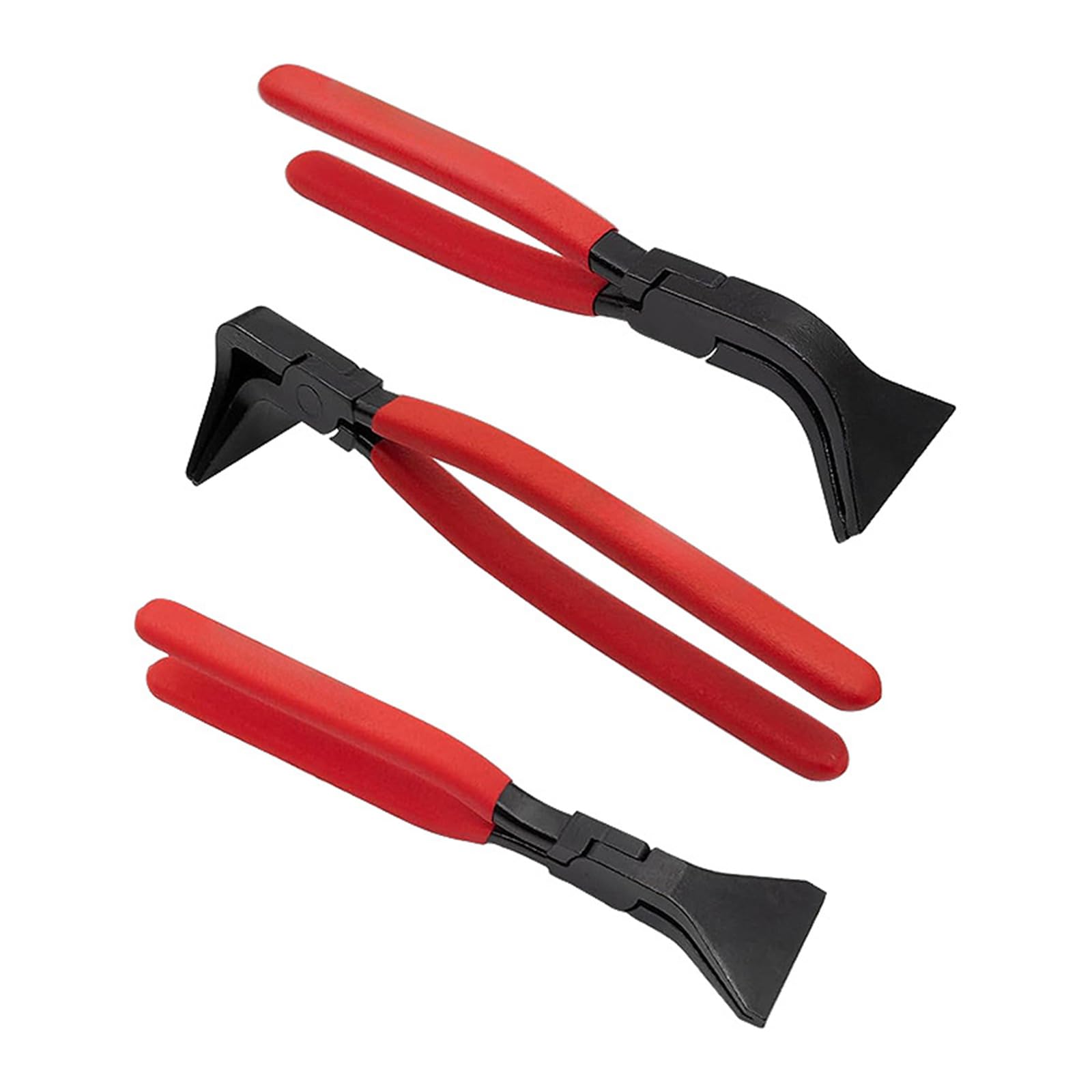 3Pcs Hand Seamers Sheet Metal Tool Straight Jaw 45/90 / 180 Degree Metal Bending Pliers for Bending and Flattening Sheet Pliers Set