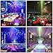 Disco Ball Stage Strobe Lights Laser Sound Activated with Remote Control for DJ Parties Club Bar KTV Holiday Dance Christmas Birthday