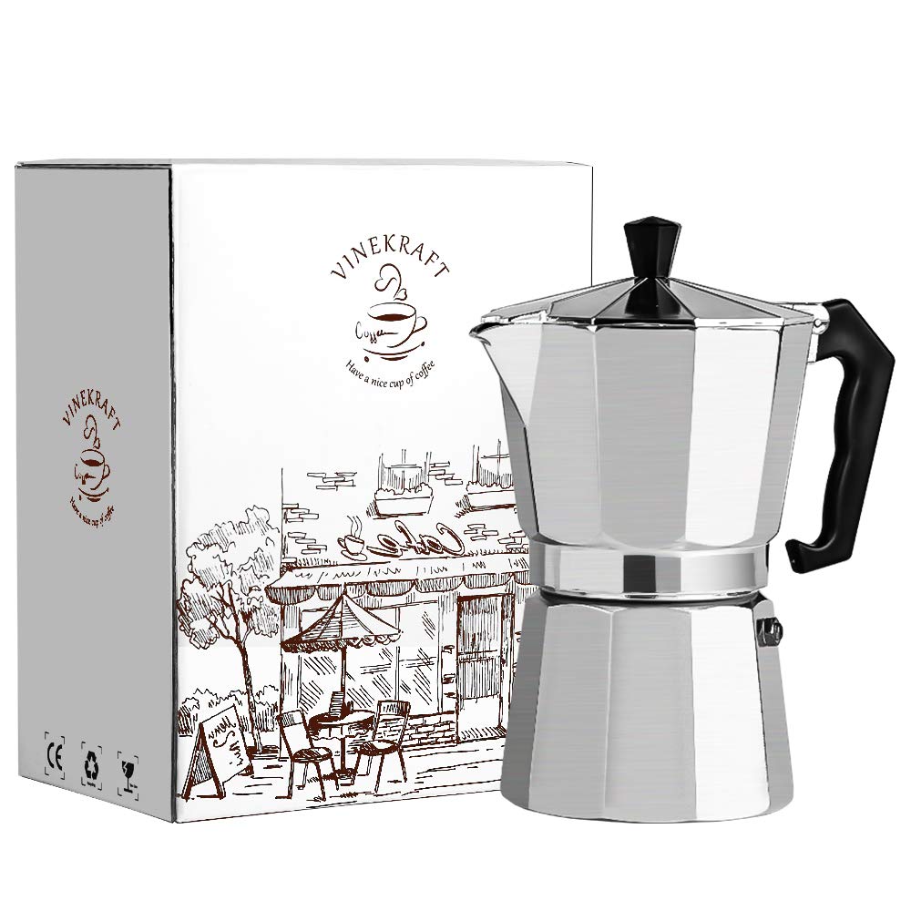 Vinekraft Moka Pot Espresso Maker 