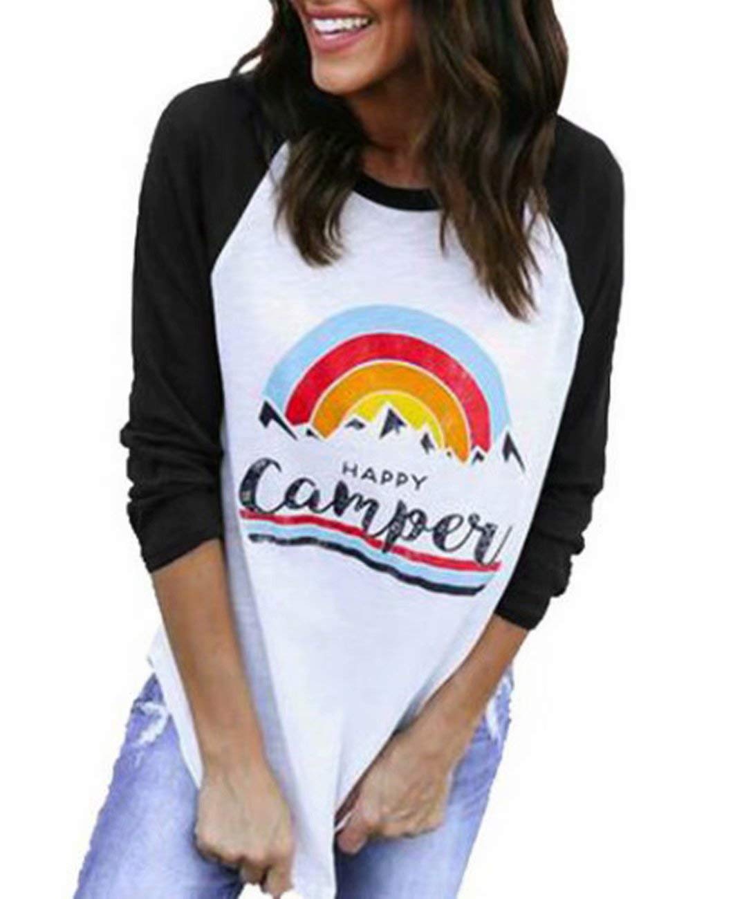 MOUSYA Women Waffle Knit Tunic Tops Long Sleeve Zip Up V Neck Henley Shirts Casual Striped Pullover Blouse Tops