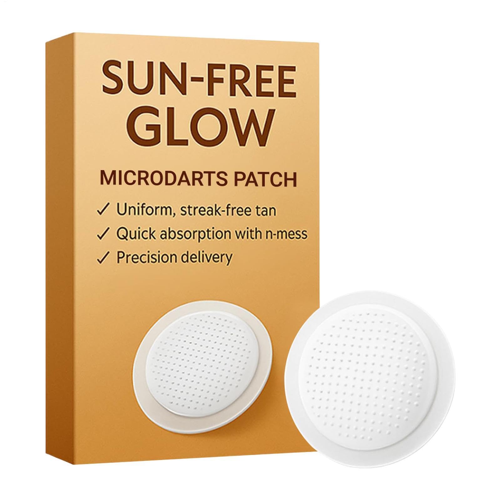 Parches Sun Free Glow - 10 Piezas, 2026 Nuevo Parche Avanzado De Microdardos Sun Free Glow | Parches De Bronceado Sin Sol Para Mujeres, Hombres, Amantes Del Deporte, Clima Cálido Al Aire Libre