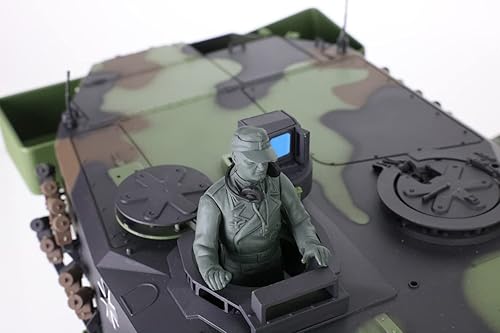 Miniatura 8 de Henglong 2.4GHz 116 Escala Radio Control Remoto Alemán Leopardo 2A6 Rc Aire Suave Rc Batalla Tanque Humo y Sonido