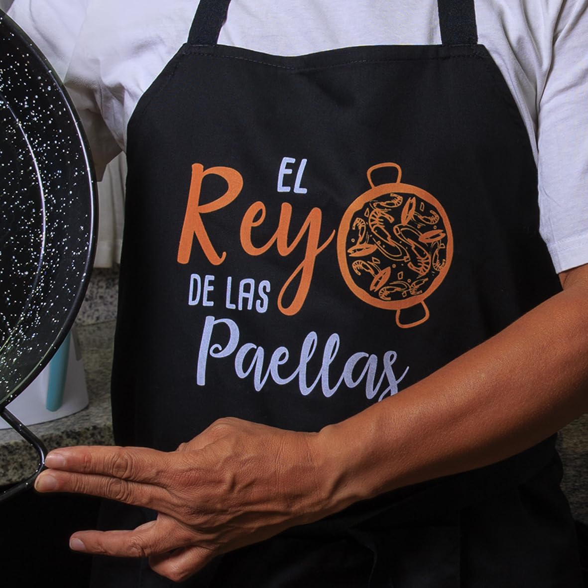 Delantal Rey de las Paellas!