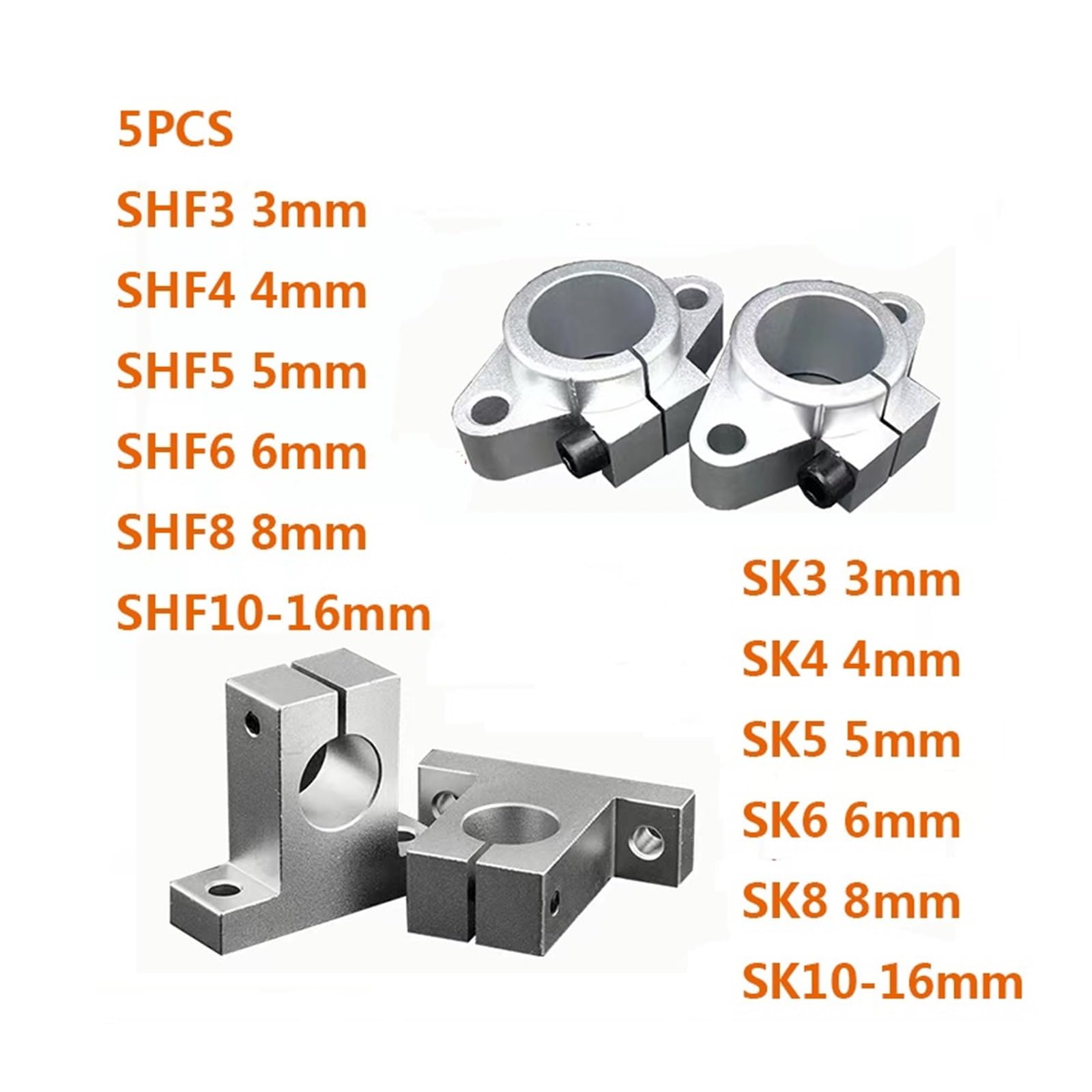 Amazon.co.jp: SSIMOO 5 個ブティック SHF3 SK3 4 5 6 8 10 12 13 16 