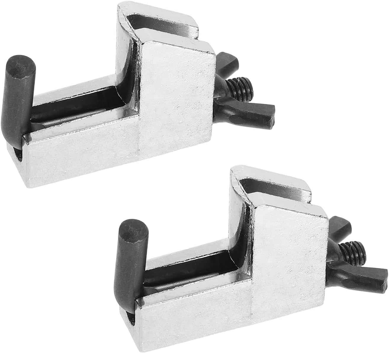2pcs Hose Pinch Clamp: Flexible Hose Clamp Pliers For Automotive Use - Brake Line And Vacuum Line Pinchers - Zinc Alloy Pincher Tool