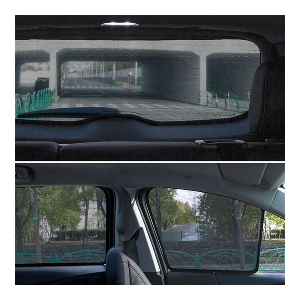 Parasol para automóvil Grand Scenic 2017-2022, Marco del Parabrisas Delantero, Cortina, Parasol para Ventana Lateral Trasera.