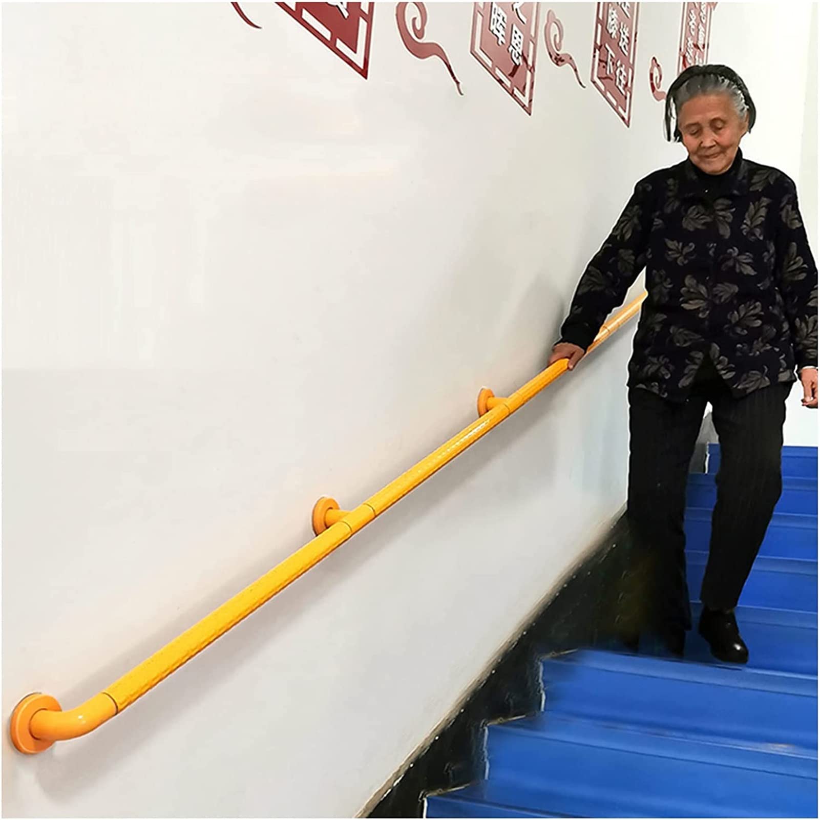 Handrail pour les aînés idéal pour escalier extérieur et grenier