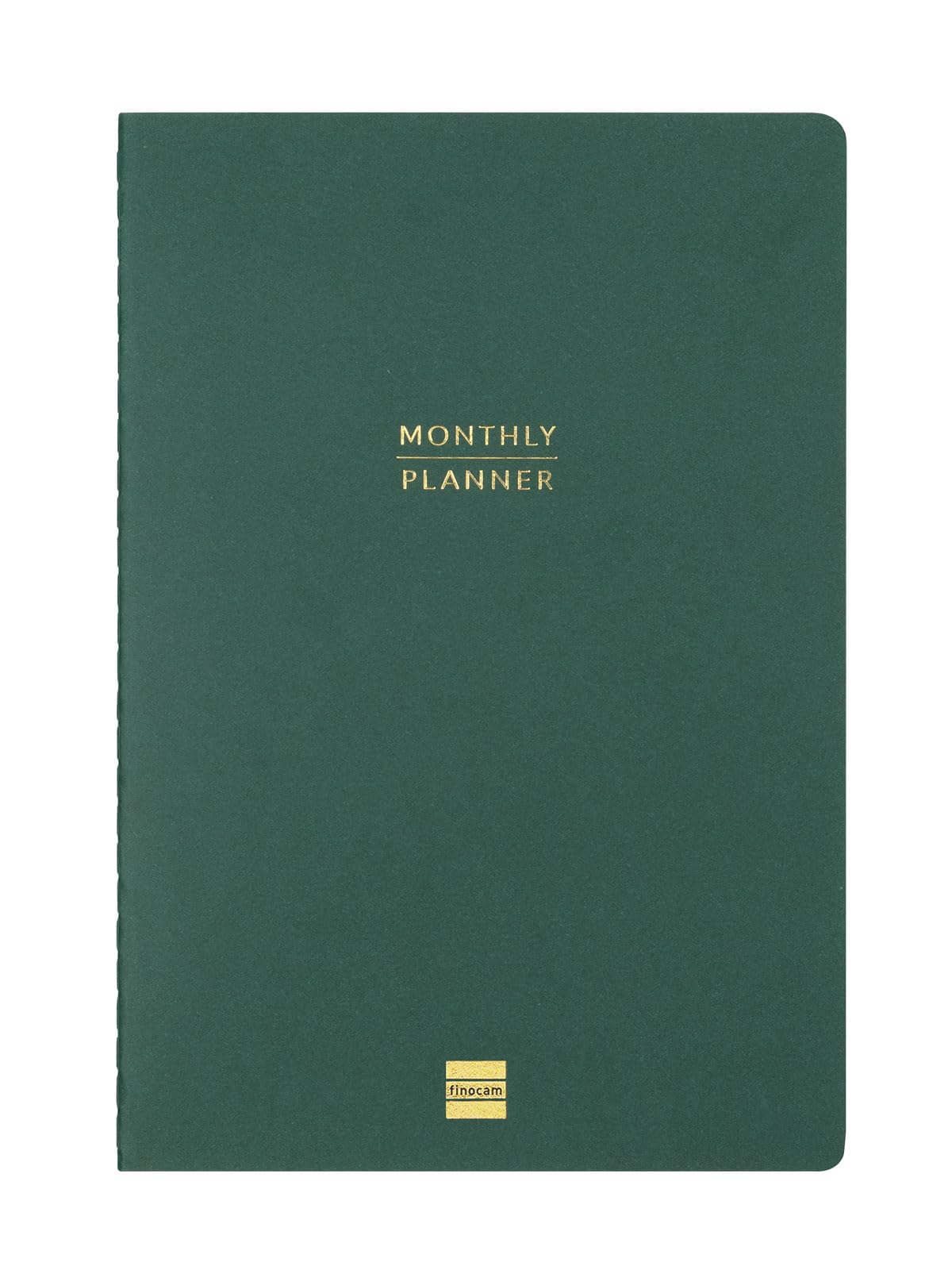 Finocam Haiku Undated Monthly Planner | Monthly View | Green · International - Planner