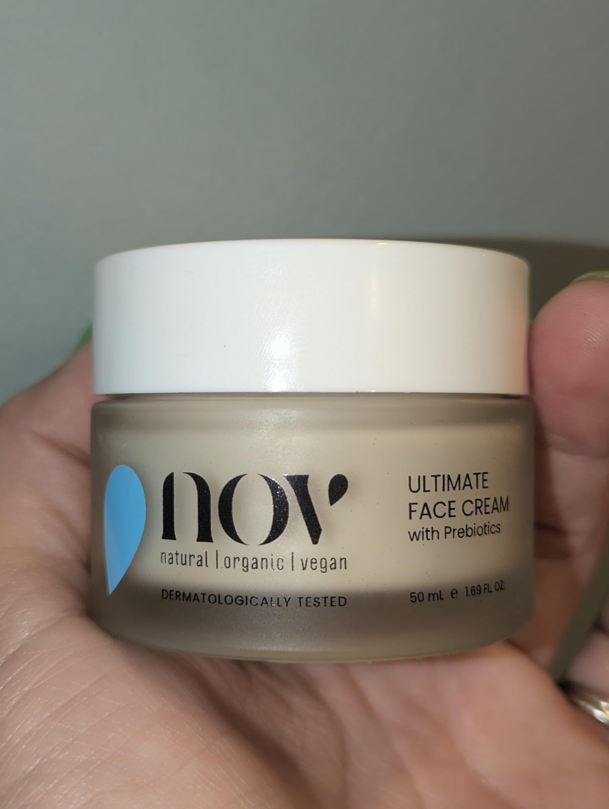 NOV natural organic vegan NOV Ultimate Face Cream - Face Moisturizer for Collagen Boost - Anti Aging Moisturizer Cream for Firming, Hydrating, Replenishing Skin - 1.69 oz