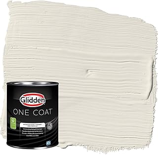 Glidden Interior Paint + Primer: Greige/Hourglass, One Coat, Eggshell, 1-Quart