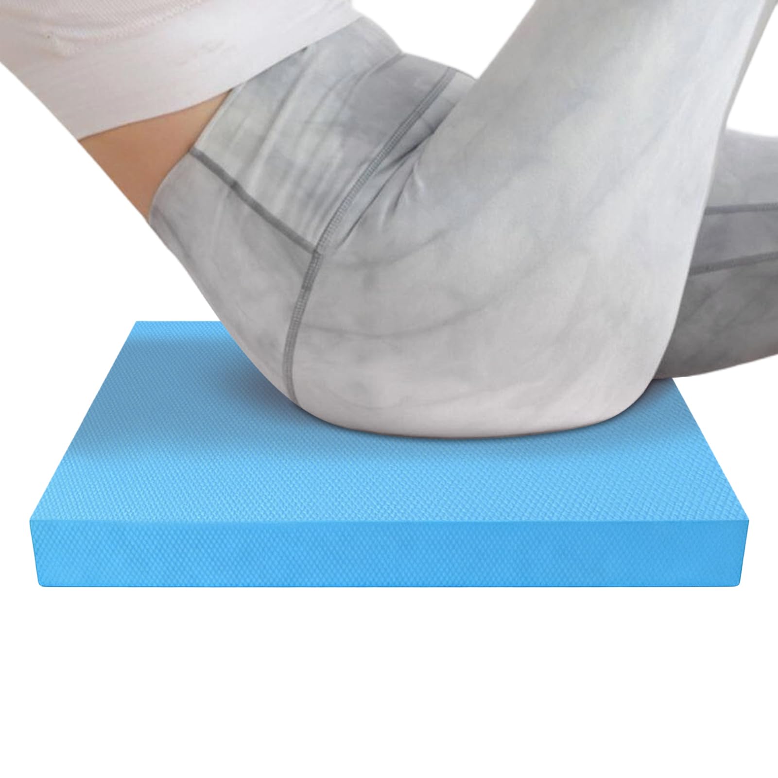 Estera de equilibrio de ejercicios, antideslizante, suave y gruesa, alfombra de estabilidad para fitness, para mujer, hombre, hogar, fitness, yoga, pilates, entrenamiento de entrenamiento de fuerza