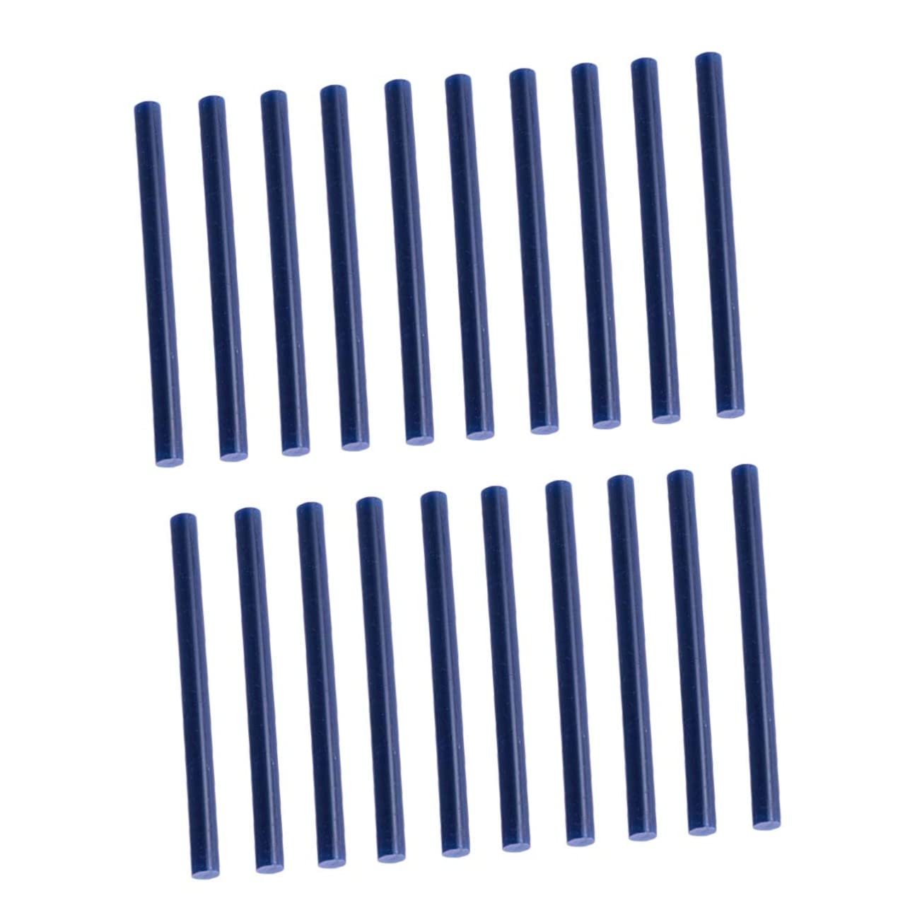 PRETYZOOM Hot Melt Glue Sticks 20pcs Glue Strips Adhesive Sticks for Craft Toys Ornaments