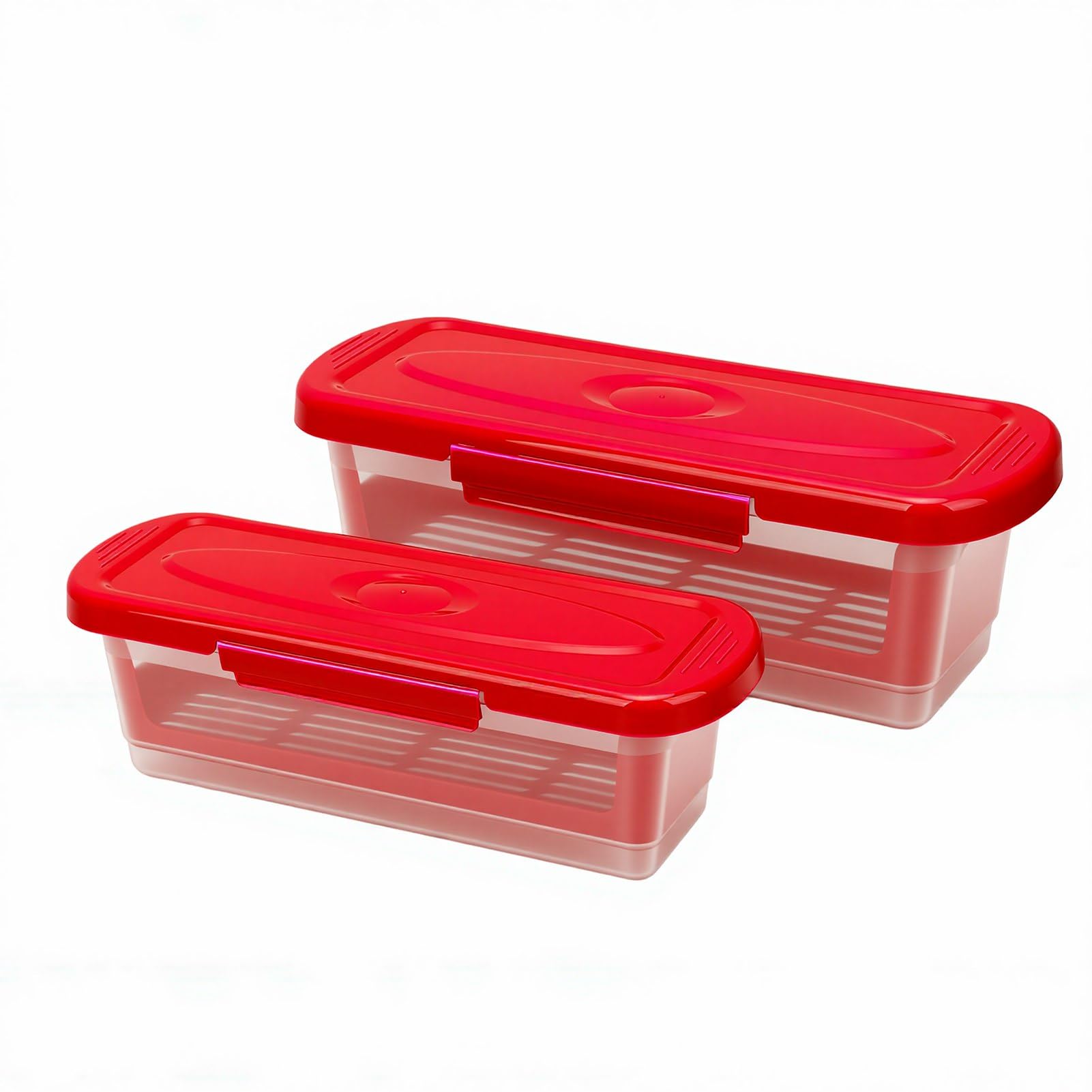 Matybobe 2 Piezas Reutilizables Tazones de Batería con Tapas para