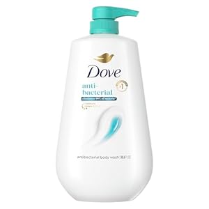 Dove Body Wash with Pump Antibacterial For All Skin Types Protects from Dryness 30.6 oz