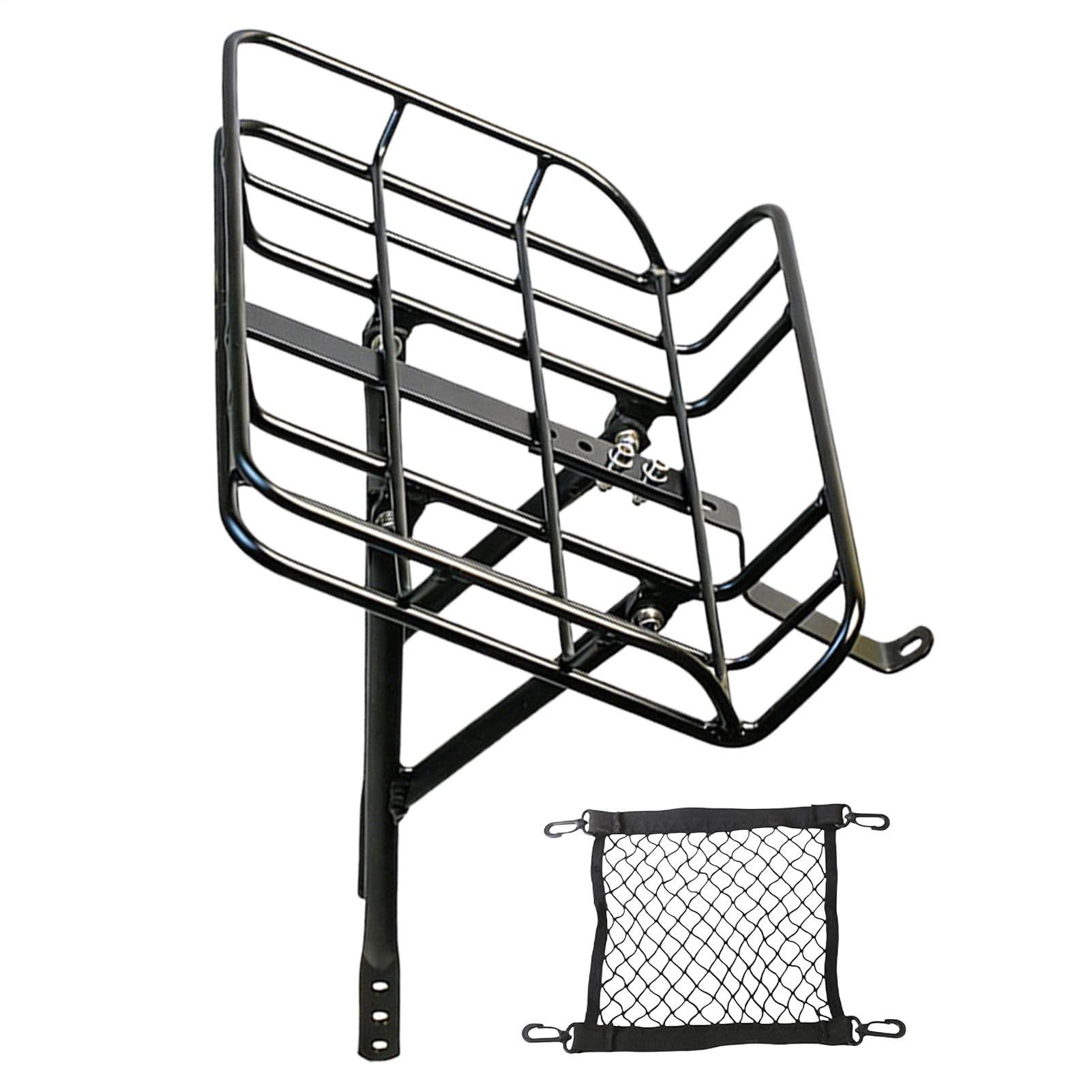 weiting Basket for Bike,Detachable Weatherproof Heavy Duty | Front Bike Basket Large Rack - for Road Mountain Folding Bikes Commuting Cargo Grocery Bag Basketball Football