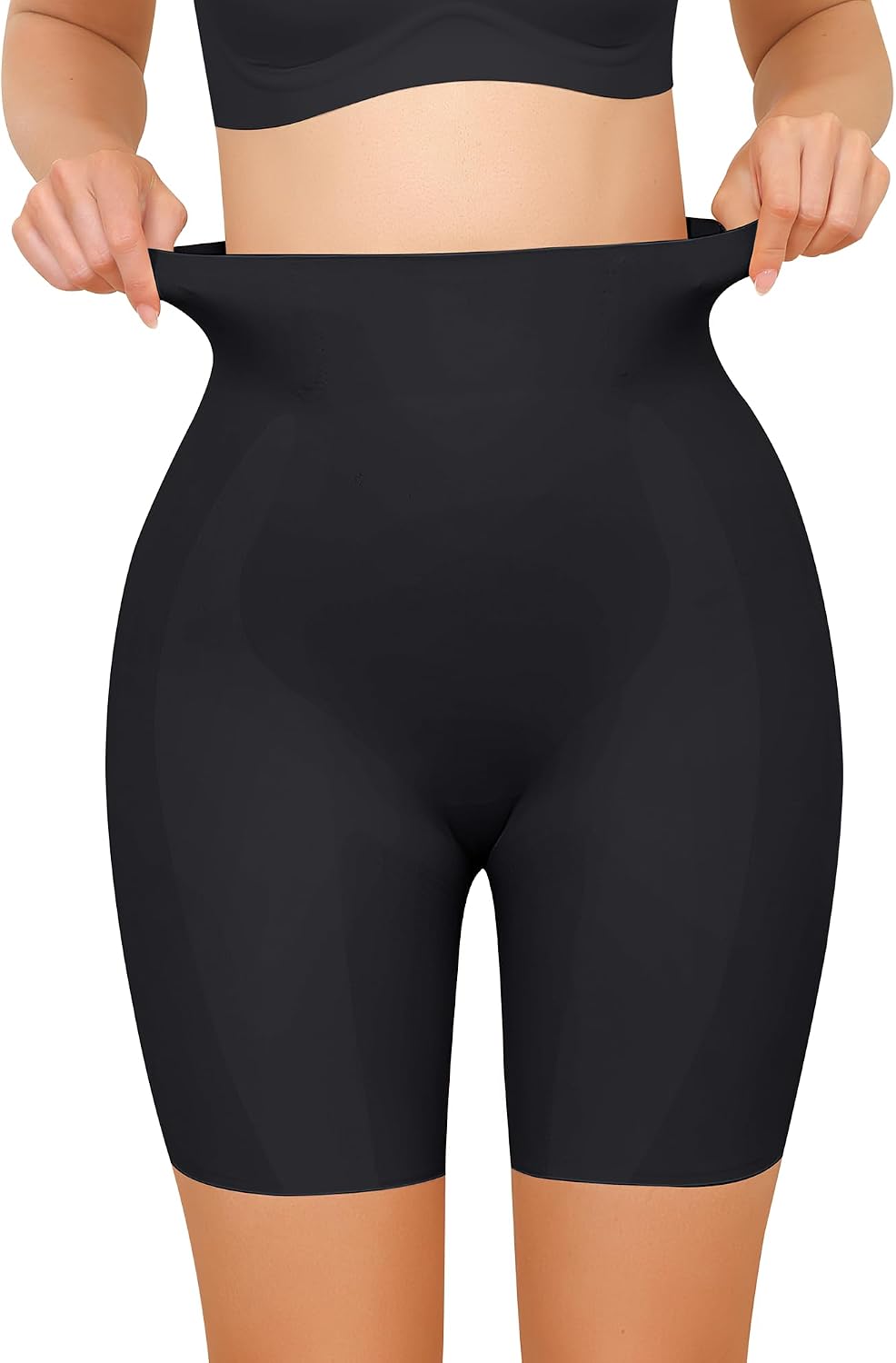 LEVAO Shapewear Tummy Control Shorts for Women Thigh Slimmer High Waisted Seamless Body Shaper Panties S-3XL