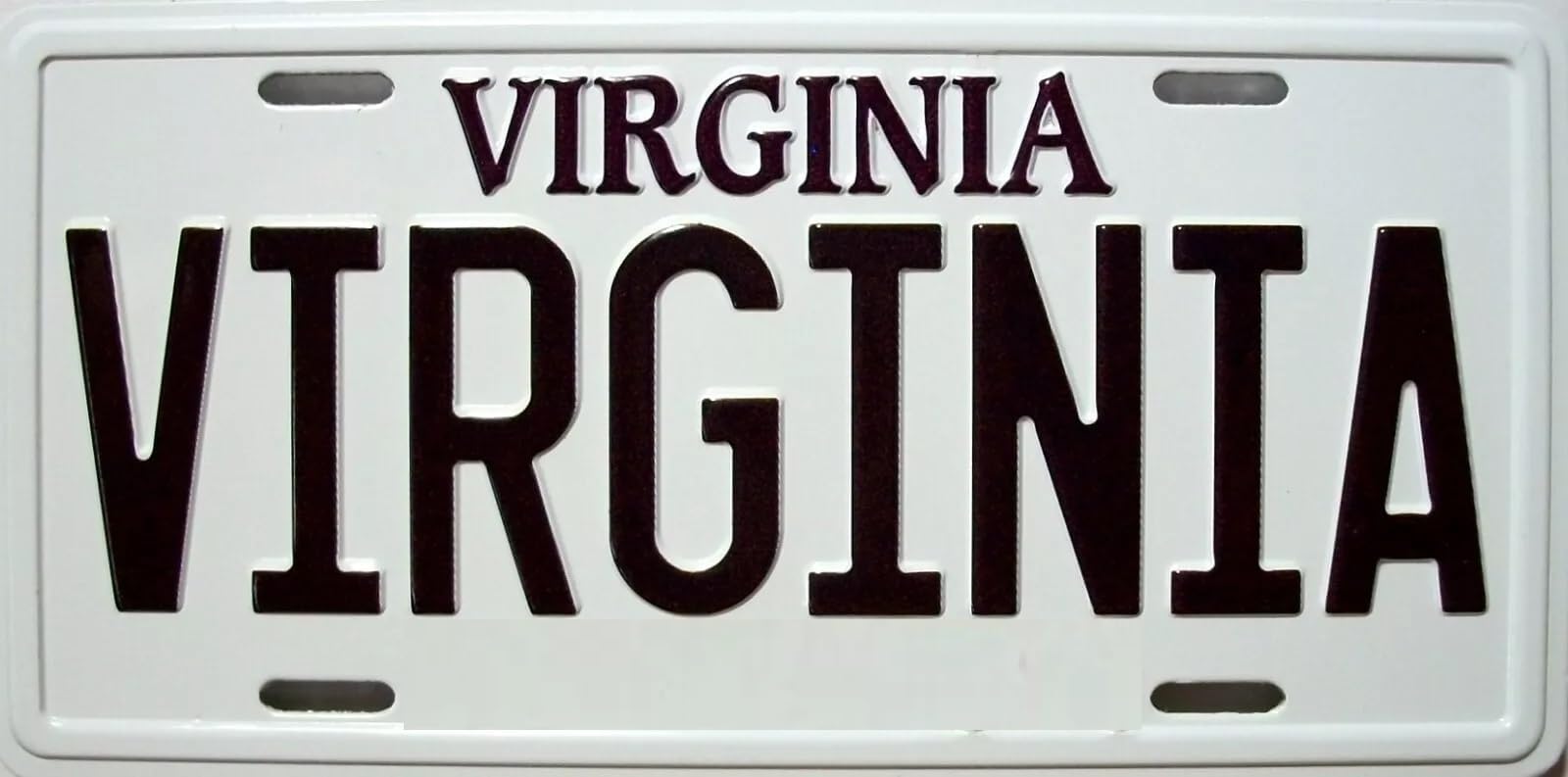 Virginia License Plate Novelty Fridge Magnet