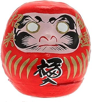Kotobuki "Success Daruma Collectible Figurine, Small, Red